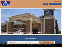 Tablet Screenshot of executiveinnjewett.com